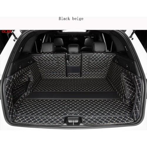 Custom car trunk mats for Mercedes-Benz c200l c260l glc260L e300l a200l gla glbgle styling Full set trunk mats