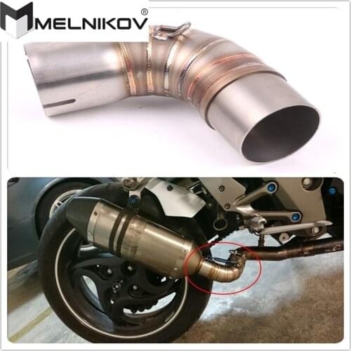 CB1000R CB 1000R 2010 2011 2012 Motorcycle Exhaust Muffler Escape Middle Link Contact Pipe Tube