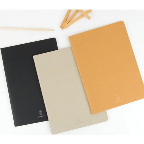 Soft Cover Sewing Binding A4 46 Ruled Lined Sheets (92 Page) Writing Paper Notebook, Cahier, Journal