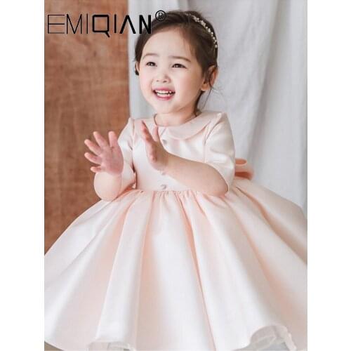 Baby Girls Flower Kids Dress for Girls Cake Tutu Party Princess Dress Girl 2 4 6 7 8 10 Yrs Birthday Party Event Prom Dress