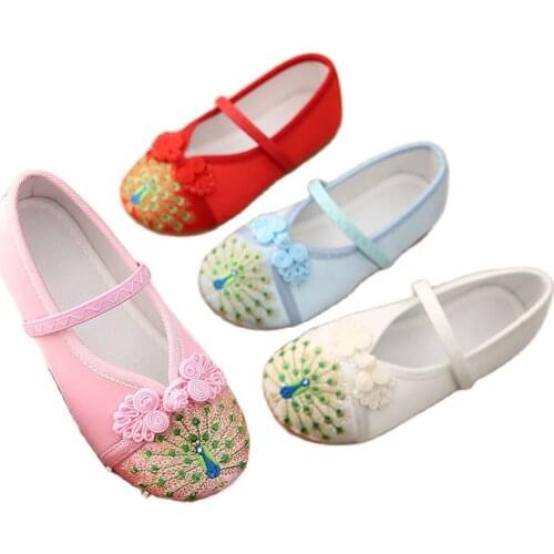 Girls Baby Kids Cute Shoes Daughter Light Soft Non-slip Fashion Dress Party Casual Canvas Flats Children