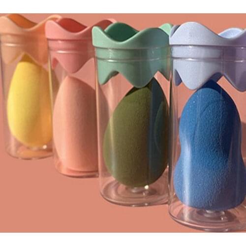 Sponge for Makeup with Strong Box Foundation Powder Blush Beauty Egg Storage Box Makeup Brush Storage Holders & Racks 1pc
