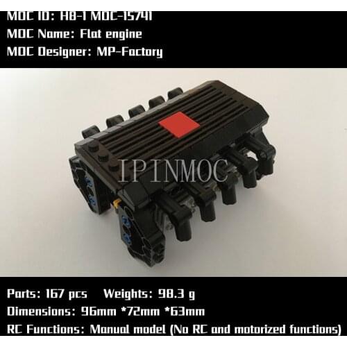 H8-1 MOC-15741 Flat engine by MP-Factory