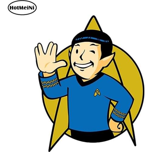 HotMeiNi 13cm x 10.5cm For Fallout Game Car Bumper Stickers Cartoon Decal Anime Trunk Personality Occlusion Scratch Decor