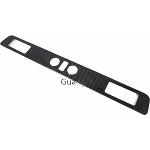 For Hyundai Starex H-1 2018 2019 2020 Car Styling Rear Console Temperature Air-Condition Volume Switch Button Trim Stick Frame