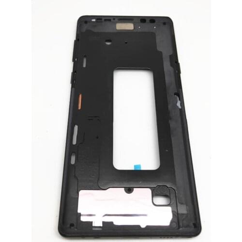 New For Samsung Galaxy Note9 Note 9 N960 N960U SM-N960U Middle Frame Bezel Metal Housing Case with Power Volume Side Button