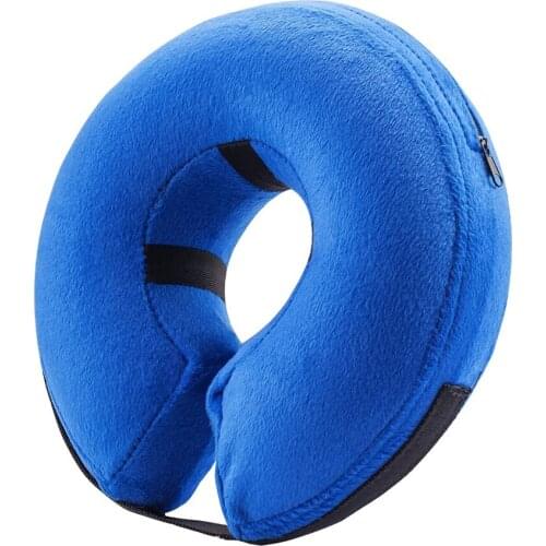 Dog Cone After Surgery, Protective Inflatable Collar, Blow Up Dog Collar, Pet Recovery Collar for Dogs and Cats Soft