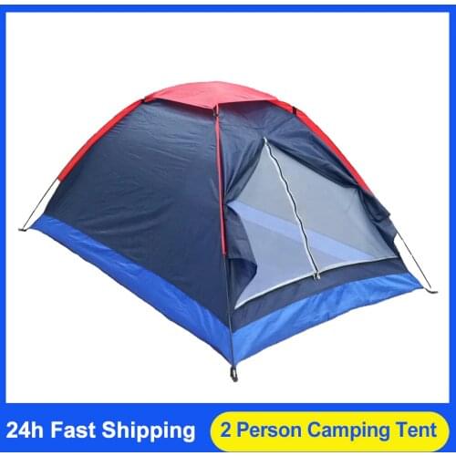 Lixada Camping Tent Travel For 2 Person Tent for Winter Fishing Tents Outdoor Camping Hiking with Carrying Bag