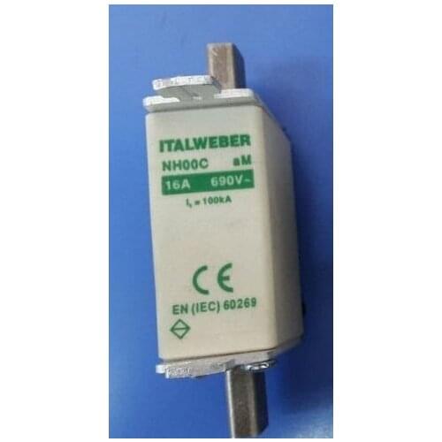 Fuses: ITALWEBER NH00C 16A 690V 100KA aM / NH00C 16A 500V gG / NH00C 35A 500V gG / NH00C 40A 500V / NH00C 100A 500V gG