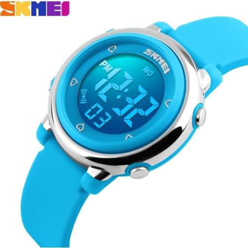 SKMEI Children LED Digital Watch Relogio Feminino Sports Watches Kids Cartoon Jelly Relojes Mujer 2017 Waterproof Wristwatches