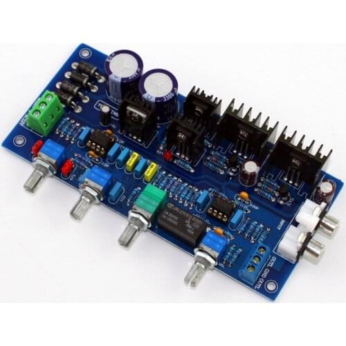 Assembled class A NE5532 tone preamp board new version