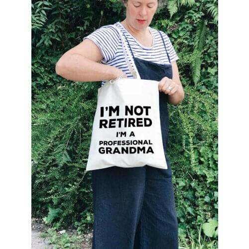 Grandma Shoulder Shopper Bags Lady Handbag Large Tote New Grandma Gift Worlds Best Grandma Canvas Tote Shopping Bag