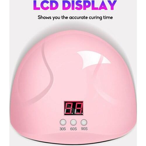 USA 36W Nail Dryer 12 LED UV Light Lamp for Acrylic Gel Nails Polish Remover Machine Nail Lamp Auto Sensor Manicure Nail Tools