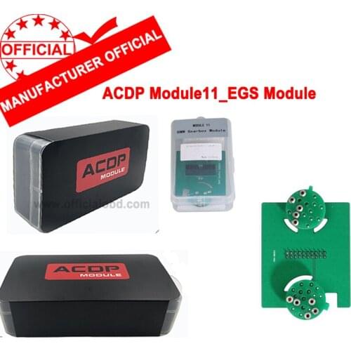 Yanhua Mini ACDP Module11 for BMW EGS module Support EGS State Clear ISN /Reset Adaptation/Backup Coding/Recover Coding