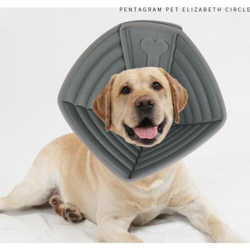 EVA Pet Anti-Bite Protective Collar Neck Recovery Wound Elizabeth Ring for Cats Dogs General Pet Cat Dog Elizabeth Collar