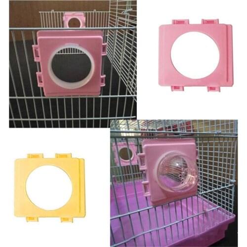 1pc Hamster Tunnel Cage External Pipe Interface Fitting Hamster Toy Tunnel Cage Accessories Pet Supplies Random Color
