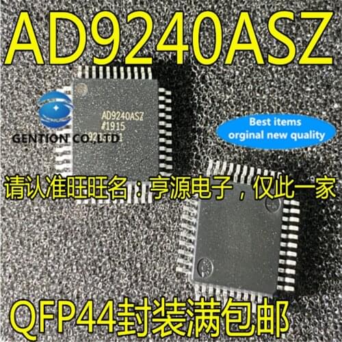 2Pcs AD9240 AD9240AS AD9240ASZ MQFP44 in stock 100% new and original