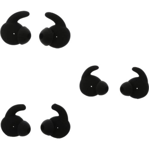 3 Pairs Anti-Slip Silicone Replacement Ear Tips S M L Ear Hook Holder for HUAWEI Honor AM61 Sports Headset