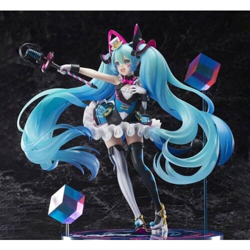 Anime FURyu Original Hatsune Miku Figure F:nex Vocaloid 2019 1/7 Miku Magic 24Cm PVC Model Collection Toys for Girls Gift