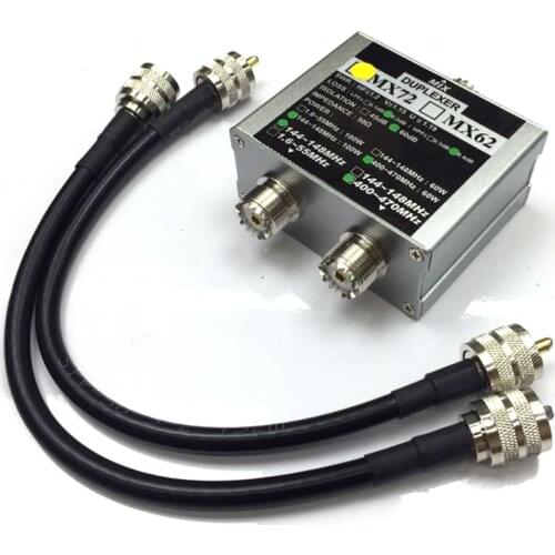 MX72 HAM Antenna Combiner HF VHF UHF Multi-Frequency Transit Station Duplexer