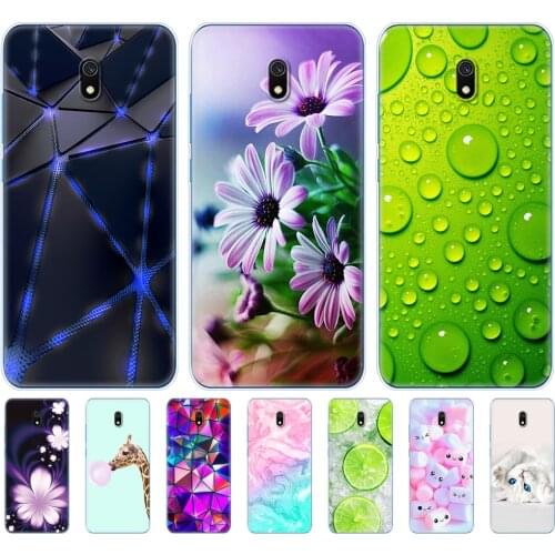 Case for xiaomi redmi 8a cases full protection soft tpu back covers on redmi 8a bumper hongmi 8a phone shell bag coques