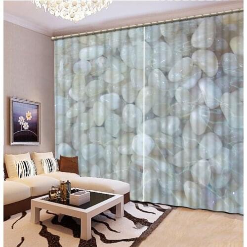 Decoration curtains Window Blackout Luxury 3D Curtains set For Bed room Living room Office Hotel Home stone curtains