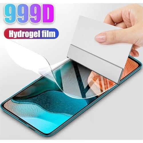 20D Full Cover Hydrogel Film for LG Velvet V40 V30 Plus ThinQ Screen Protector for LG Q60 K50S K50 Protective Film (Not Glass)
