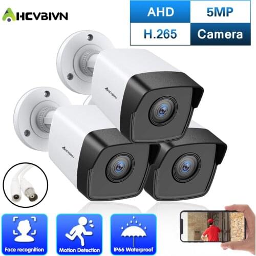5MP Analog HD AHD Video surveillance Camera Outdoor Metal Waterproof IR CUT Night Vision HD Security CCTV Surveillance Camera