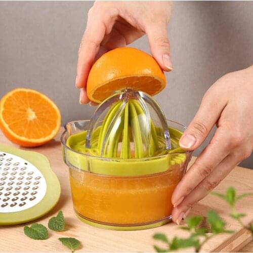 Multi manual lemon juicer/hand orange press household ginger grater kitchen ginger garlic grinding grater with egg separator