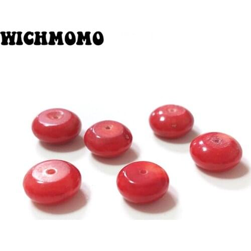 2019 Fashion 11mm 10pieces/bag Red Coral Round Beads for DIY Necklace Bracelet Jewelry Accessories