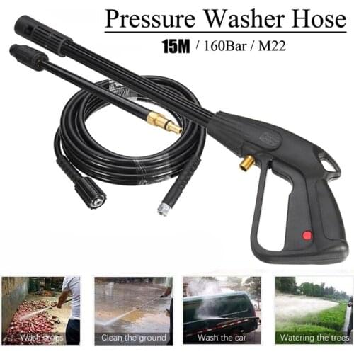 High Pressure Washer Spray G-Un,M22 Car Water Washer Cleaning Tool with 10M Hose for Cleaner Watering Lawn Garden