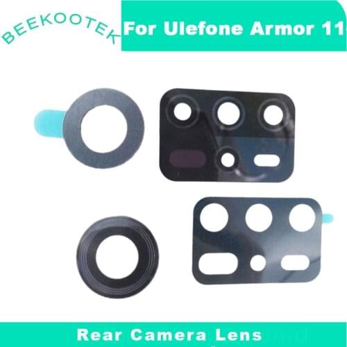 New Original For Ulefone Armor 11 Main Sub Rear Back Camera Lens with Adhensive Accessories Parts For Ulefone Armor 11 Cellphone
