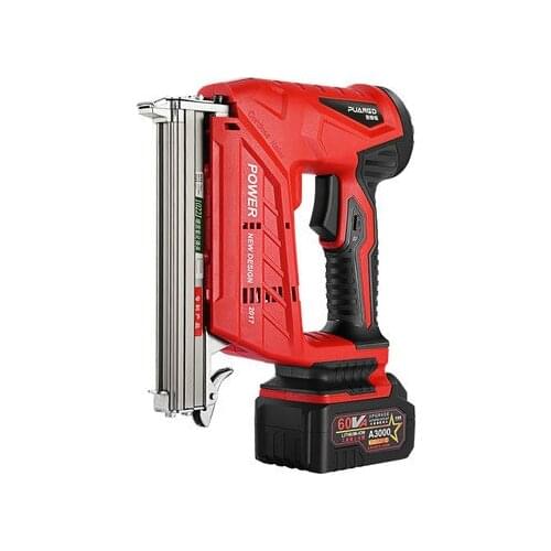 Rechargeable lithium electric nail gun electric straight nail code nail woodworking tools nail gun 1022 gas nail grab wireless