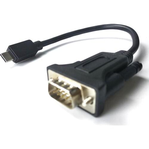 Support win8/10 Android Mac 20cm pl2303ra USB type C to DB9M