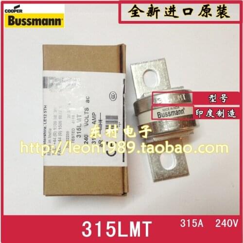 [SA]United States BUSSMANN fuse 315LMT 315A 240V BS88: 4 fuses--5PCS/LOT