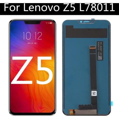 For Lenovo Z5 L78011 L78012 LCD Display Touch Screen Assembly Replacement