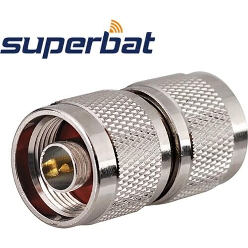 Superbat UHF PL259 Plug to N -Type Male Straight Adapter RF Coaxial Connector