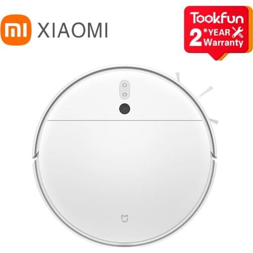 XIAOMI MIJIA Robot Vacuum-Mop 2C Sweeping Cleaner Washing Mopping 2700PA Cyclone Suction 99.9% Antibacterial Mop Smart Planned