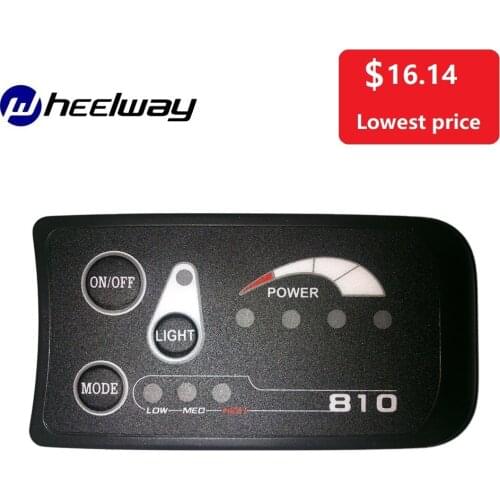 24V 36V 48V LCD Display 810-C Scooter Electric Bike Motorcycle Speedmeter Ebike Display Waterproof Accessories