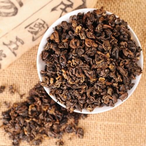 500g 2020 Yr Yunnan Dianhong Dian Hong Black Tea Chinese Kung Fu Tea Red Biluochun Natural Lose Weight Sweet Honey for Milk Tea