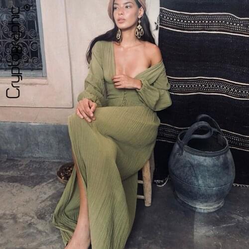 Cryptographic Loose Summer Dresses