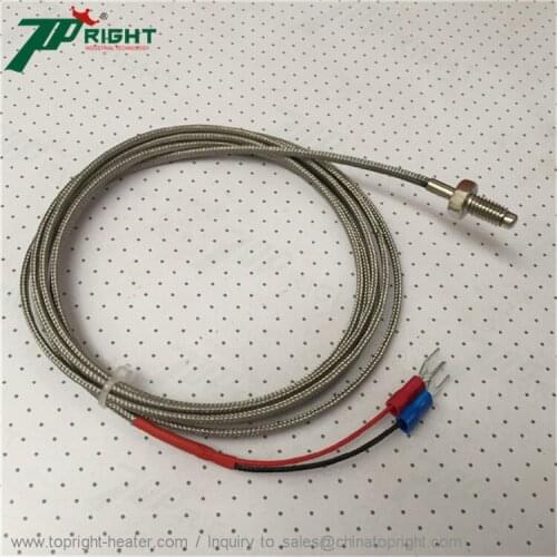 BOLT M6 K type thermocouple temperature sensor