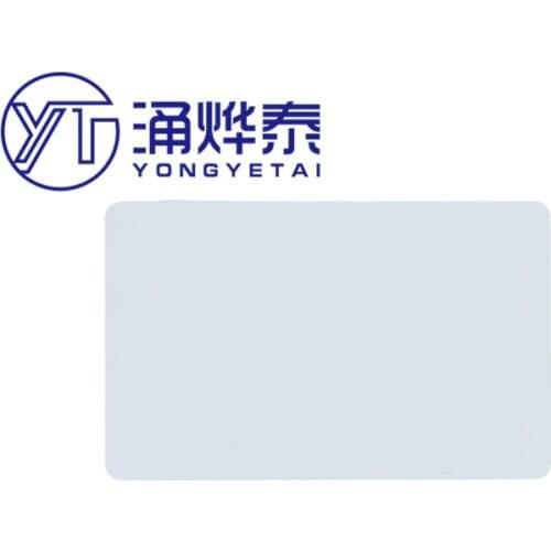 YYT 5PCS White Card IC Card 13.56MHZ Non-contact Access Control Card Time Attendance Card Proximity Card Compatible with S50