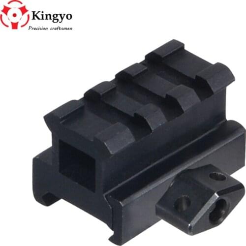 Med-pro Compact Riser Mount, 0.83" High, 3 Slots