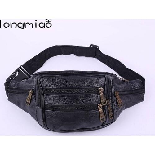 Longmiao Men's Leather Bags