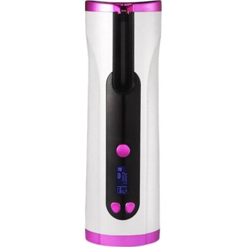 Multi-Automatic Hair Curler Recharge Curling Wand LED Ceramic Rotating Hair Waver Magic Curling Wand Irons