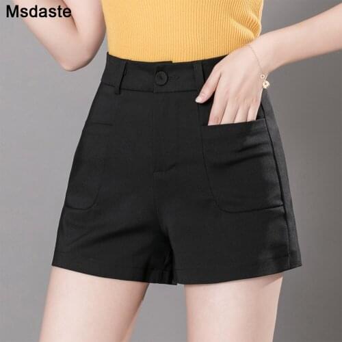 MsDaste Women's High Waist Shorts