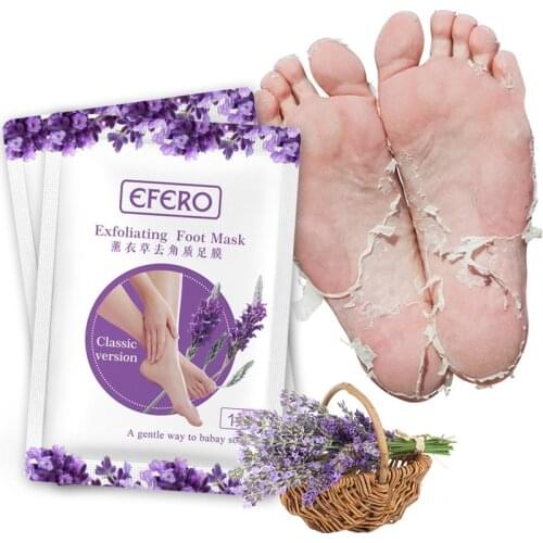 1pair Exfoliating Foot Mask Pedicure Socks Exfoliation for Feet Mask Remove Exfoliating Dead Skin Foot Peeling Mask TSLM1