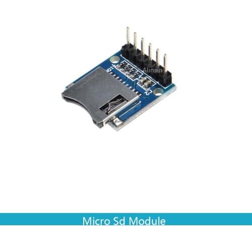 Micro SD Storage Expansion Board Mini Micro SD TF Card Memory Shield Module With Pins for Arduino