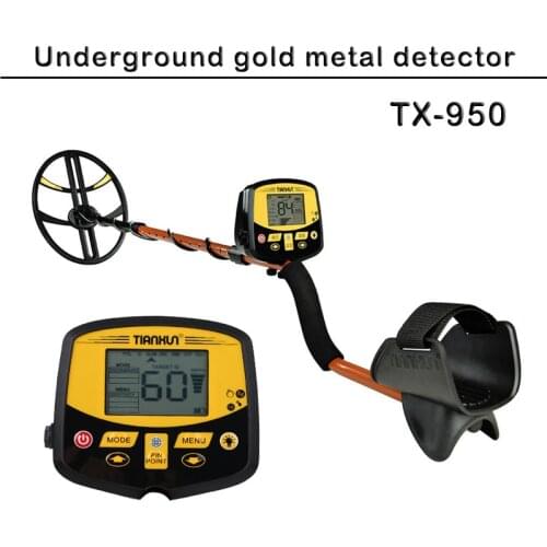 Professional Underground Gold Hunter Finder Metal Metector Portable TX950 LCD Display Depth Scanner Search Metal Detector
